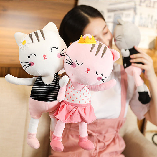 Yoga Cat Doll Plush Toy Cute Little Daisy Cat Doll