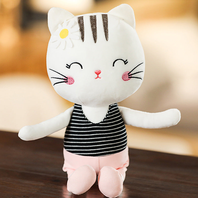 Yoga Cat Doll Plush Toy Cute Little Daisy Cat Doll