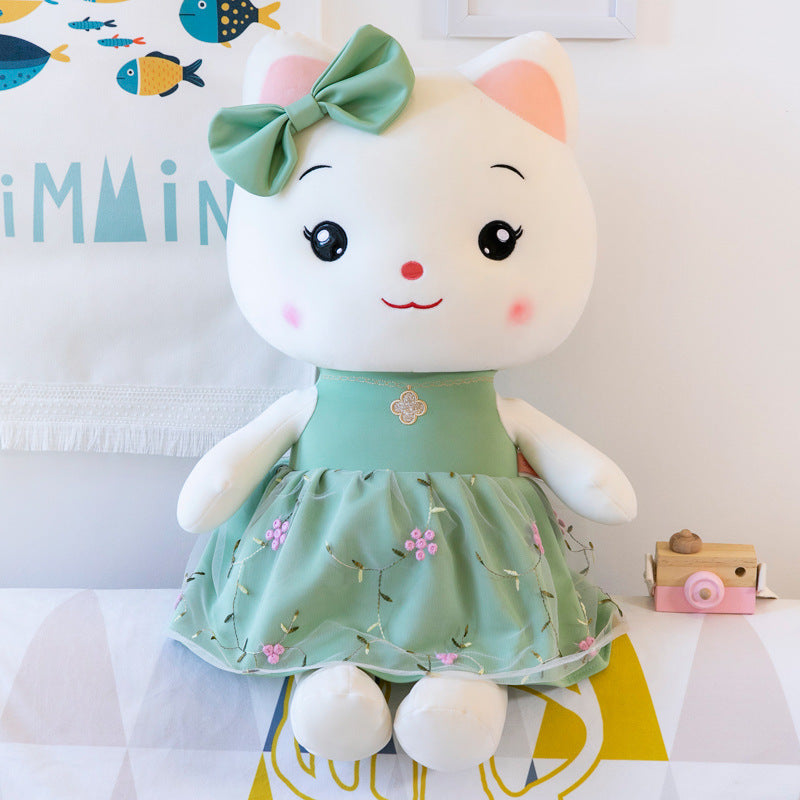 Beautiful cat plush toy doll