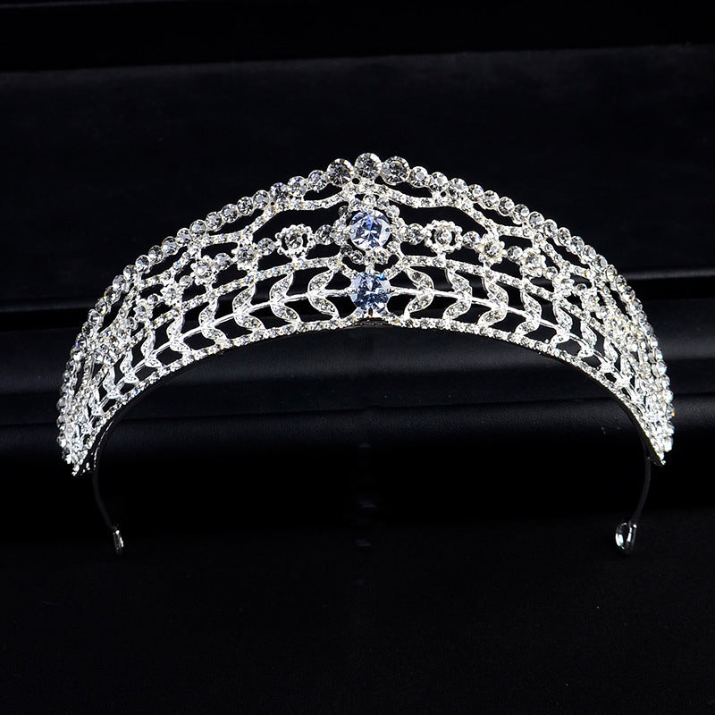 Bridal Headdress Baroque Korean Wedding Diamonds Individually Wrapped