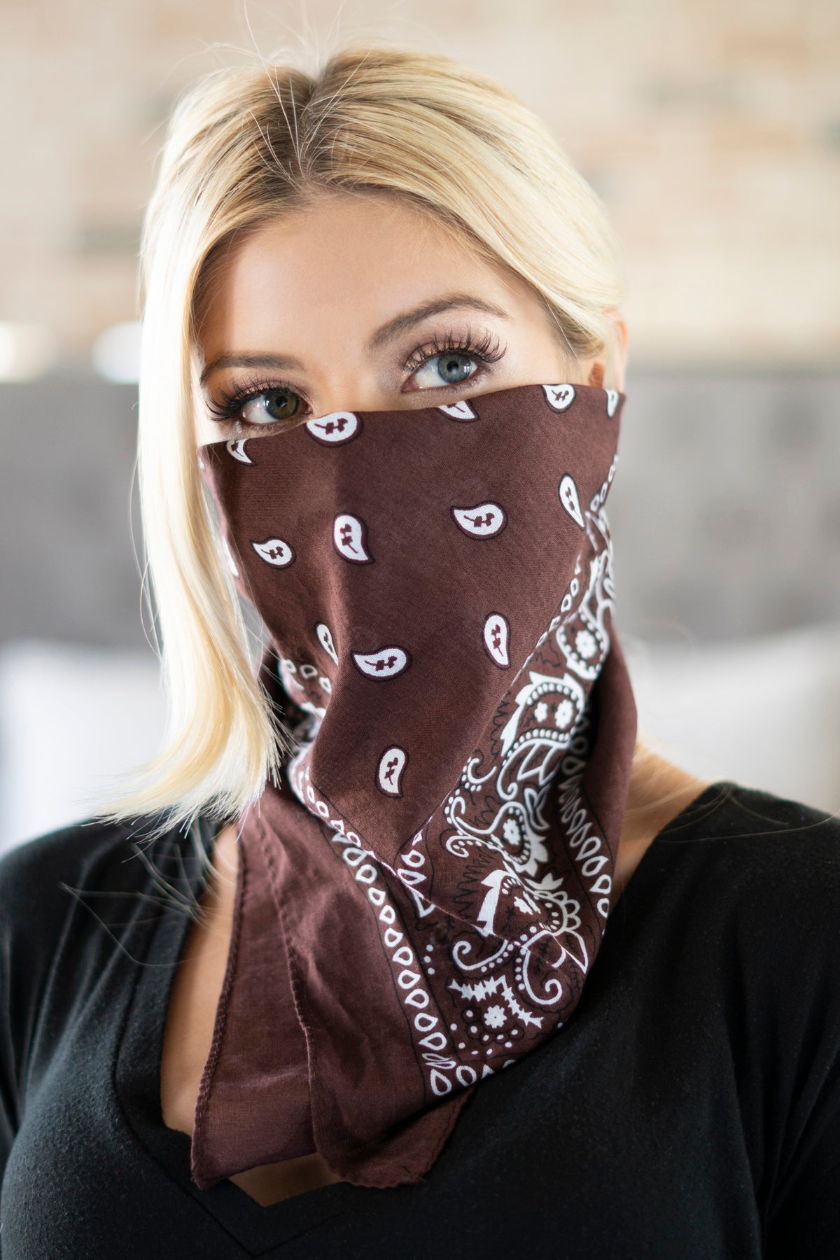 Paisley Print Bandana